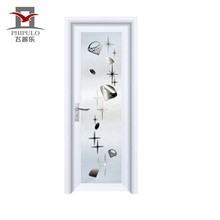 2018 alibaba powder coated latest design aluminium bathroom door